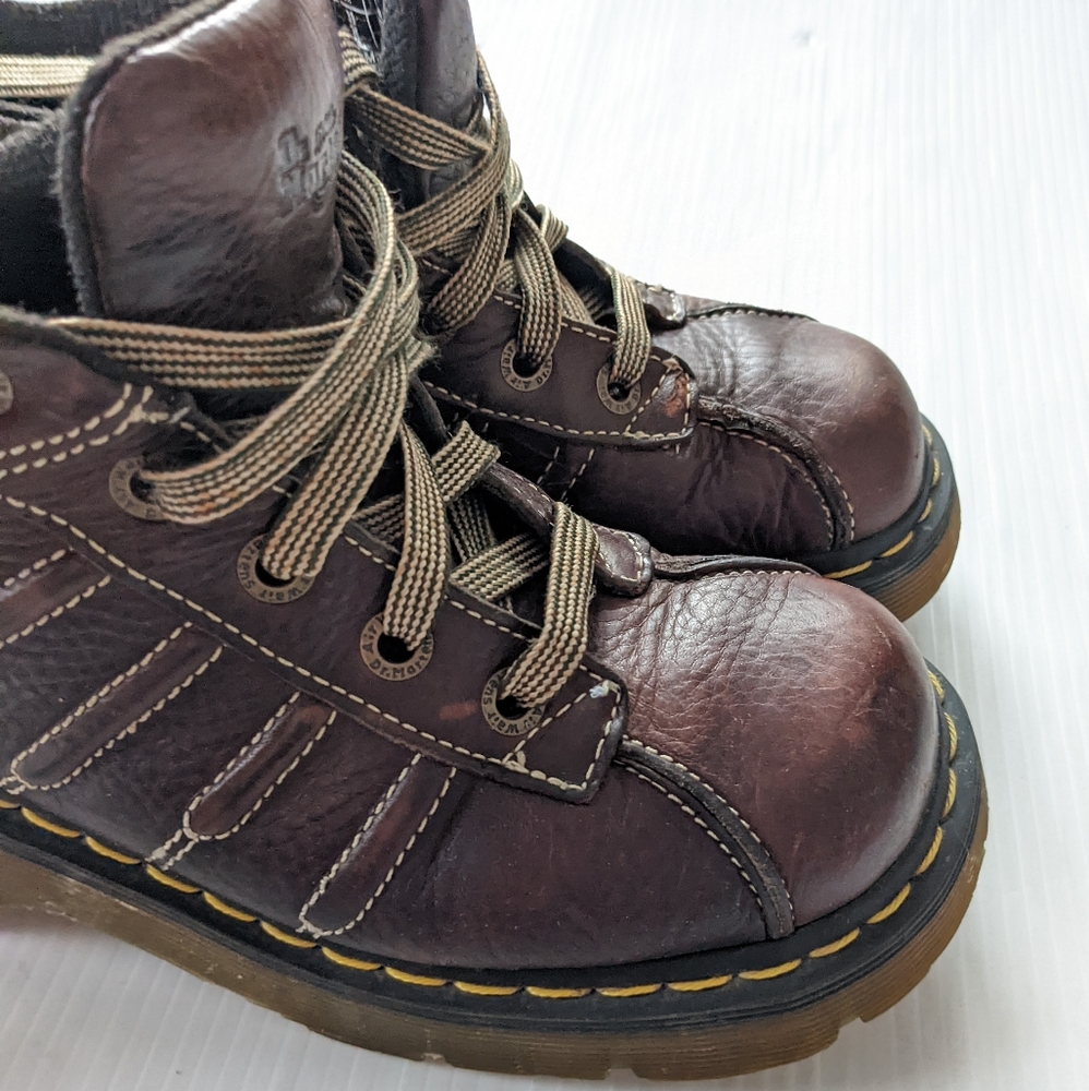 DOC MARTENS 10447 90s Y2K Vintage Chunky Chonky Platform High Top Boots - Picture 16 of 16